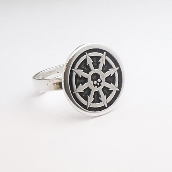 Kaos Ring- Ställbar storlek - Silver