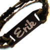 Paracord ID survival – grön & svart Ställbar omkrets