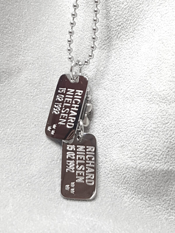Mini Dogtags / Rostfritt Stål
