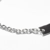 Silver ID Armband, small ankarkedja rund