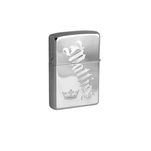 Zippo "high Polish" inkl. text GRAVYR