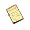 Zippo Gold"high Polish" inkl. GRAVYR