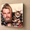 Tavla Kylskåpsmagnet