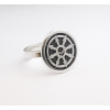 Kaos Ring- Ställbar storlek - Silver