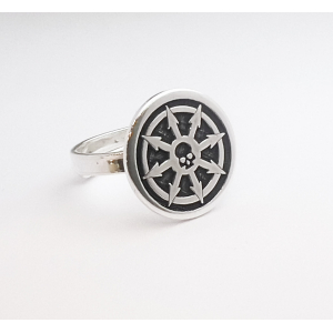 Kaos Ring- Ställbar storlek - Silver