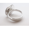Kaos Ring- Ställbar storlek - Silver