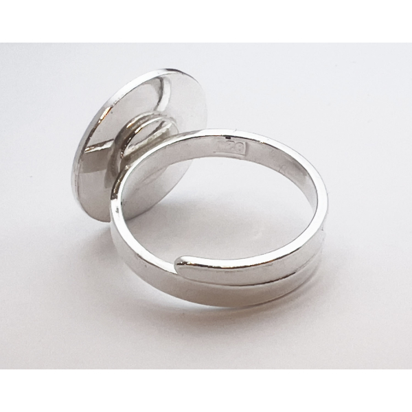 Kaos Ring- Ställbar storlek - Silver