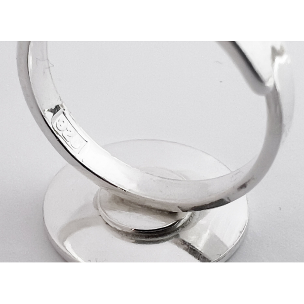 Kaos Ring- Ställbar storlek - Silver