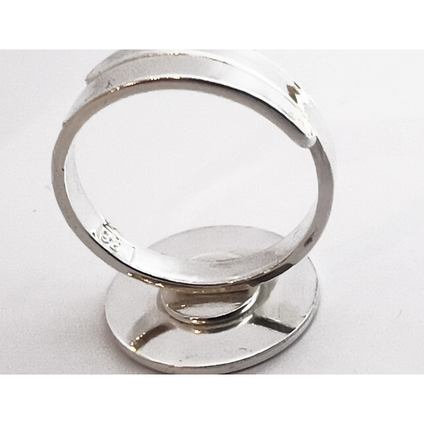 Kaos Ring- Ställbar storlek - Silver