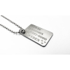 ID bricka 38x22mm Military