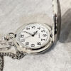 Fickur Kromad silver / Batteridrivet /GRAVYR Inkl