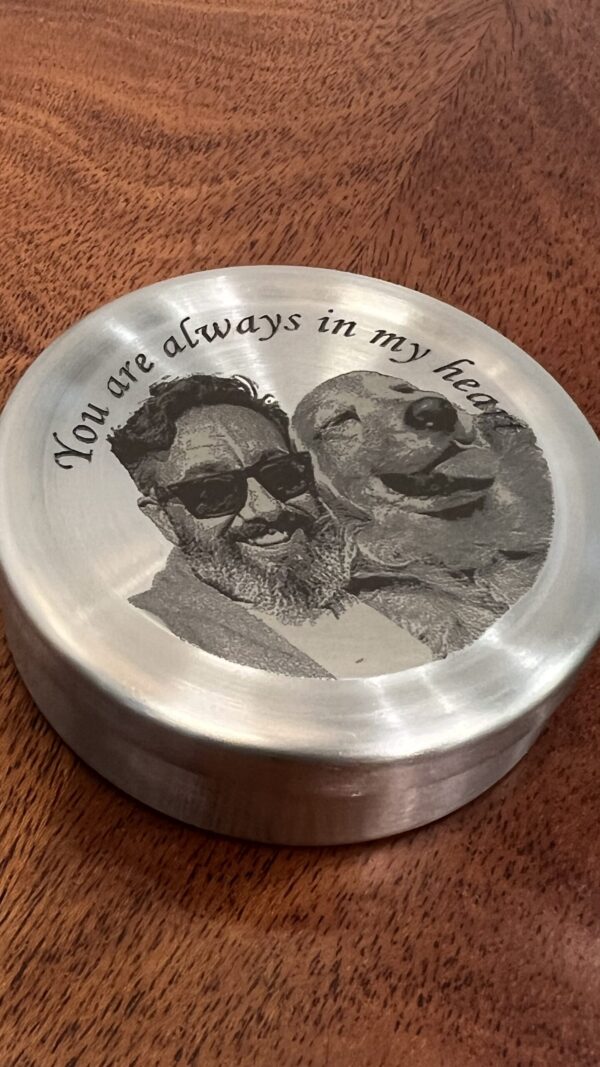 Snusdosa Rostfritt med egen FOTO