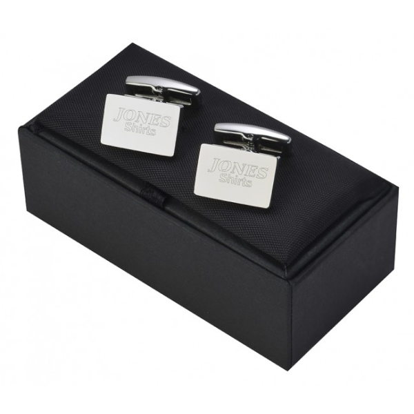 Manschettknappar Rektangulär 18x12mm