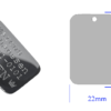 Dog tag enkel - Stainless