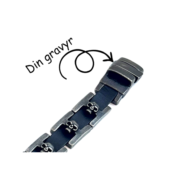 Skull Armband inkl Gravyr