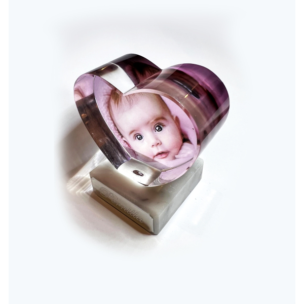 Small heart + marvel +engraving plate
